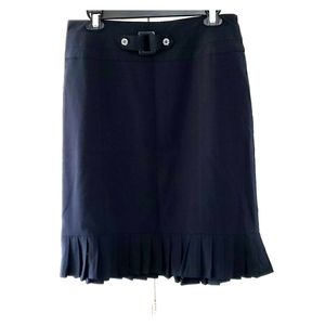 Navy Blue Pencil Skirt